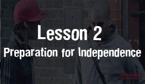 Module 1 Lesson 2 Preparation for independence